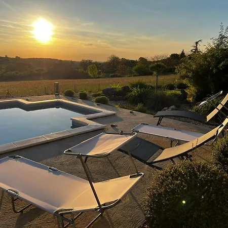 别墅 Coucher De Soleil Pontours