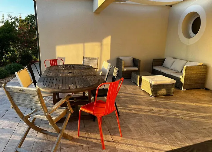 Coucher De Soleil Villa Pontours